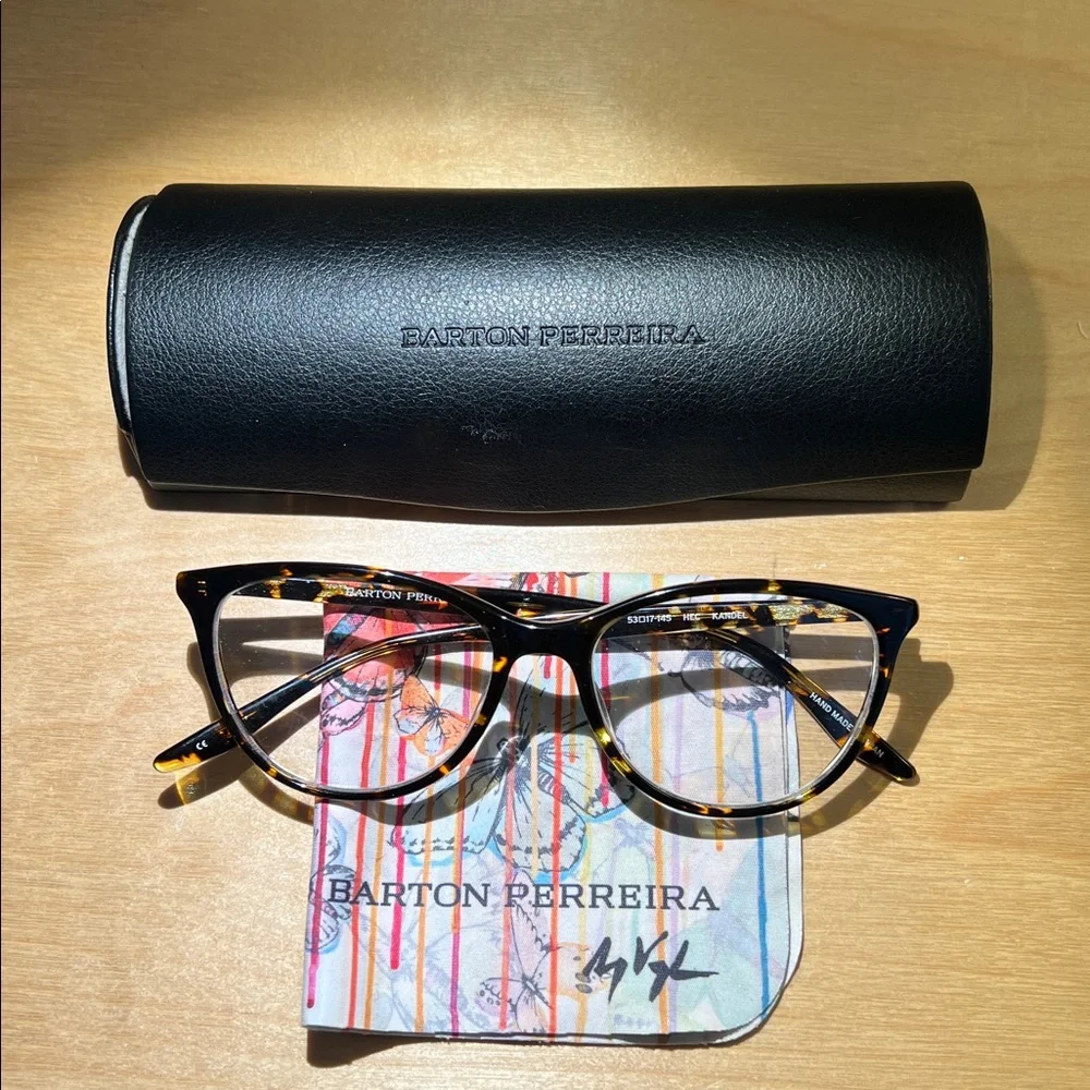Barton Perreira Tortoise Eyeglasses
